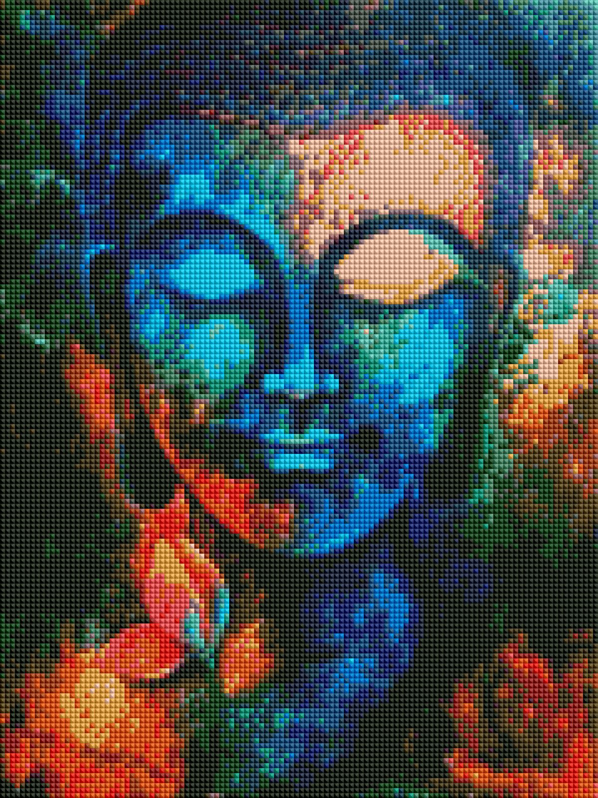 Daisen Art Kit per pittura con diamanti di Buddha fai da te 5D, per adulti, decorazione da parete (30 x 40 cm Daisen Art Kit per pittura con diamanti di Buddha fai da te 5D, per adulti, decorazione da parete (30 x 40 cm