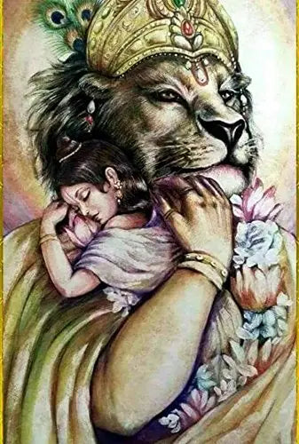 Ram Hanuman DIY Acrylic Painting by Numbers Kit on Canvas… Tulip n Turtle