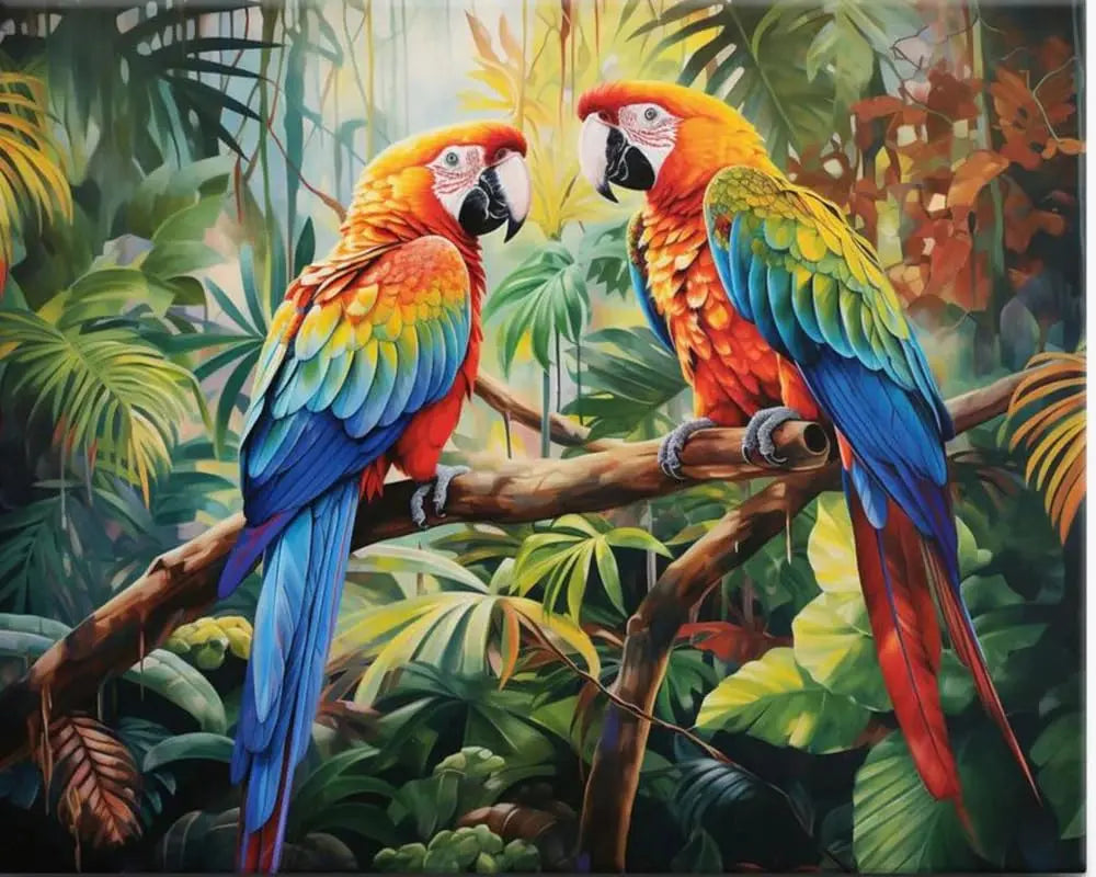Macau DIY Acrylic Painting by Numbers Kit on Canvas - TULIP N TURTLE