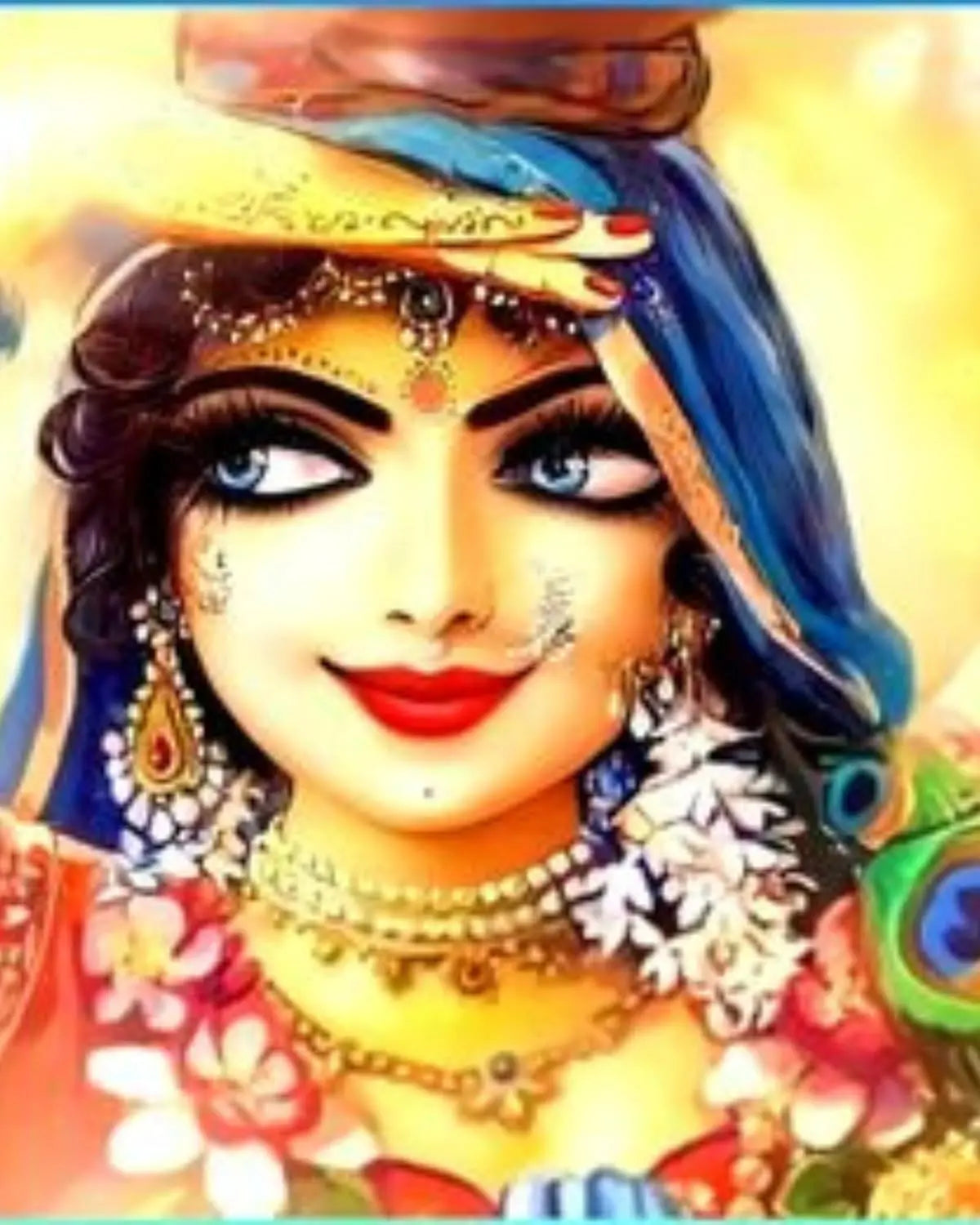 Radhe DIY Acrylic Painting by Numbers Kit on Canvas - TULIP N TURTLE