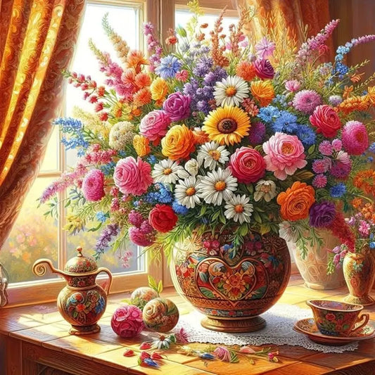 Bundle of Joy  DIY Acrylic Painting by Numbers Kit on Canvas - TULIP N TURTLE