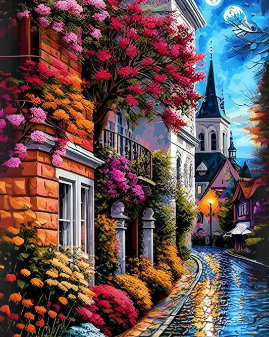 ENCHANTING PATH DIY Acrylic Painting by Numbers Kit on Canvas… (Copy) - TULIP N TURTLE