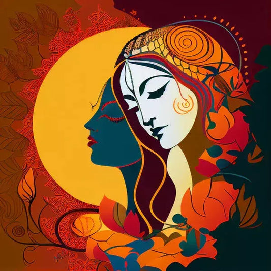 ETERNAL DIY Acrylic Painting by Numbers Kit on Canvas Deepan Enterprises