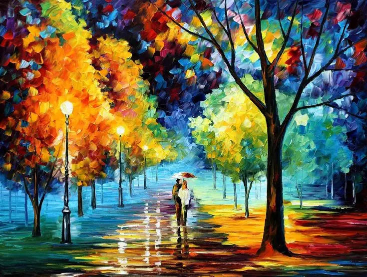 LEONID DIY Acrylic Painting by Numbers Kit on Canvas… Tulip n Turtle