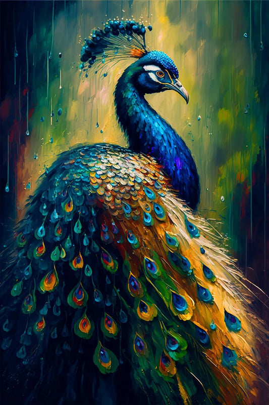 MAYUR DIY Acrylic Painting by Numbers Kit on Canvas. Deepan Enterprises