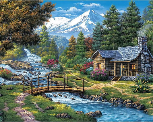 PANAROMA DIY Acrylic Painting by Numbers Kit on Canvas… Tulip n Turtle
