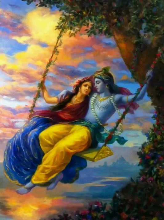 DEVAKINANDAN 36 Color DIY Acrylic Painting by Numbers Kit on Canvas Deepan Enterprises