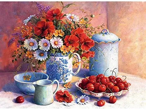 STILL DIY Acrylic Painting by Numbers Kit on Canvas. Deepan Enterprises