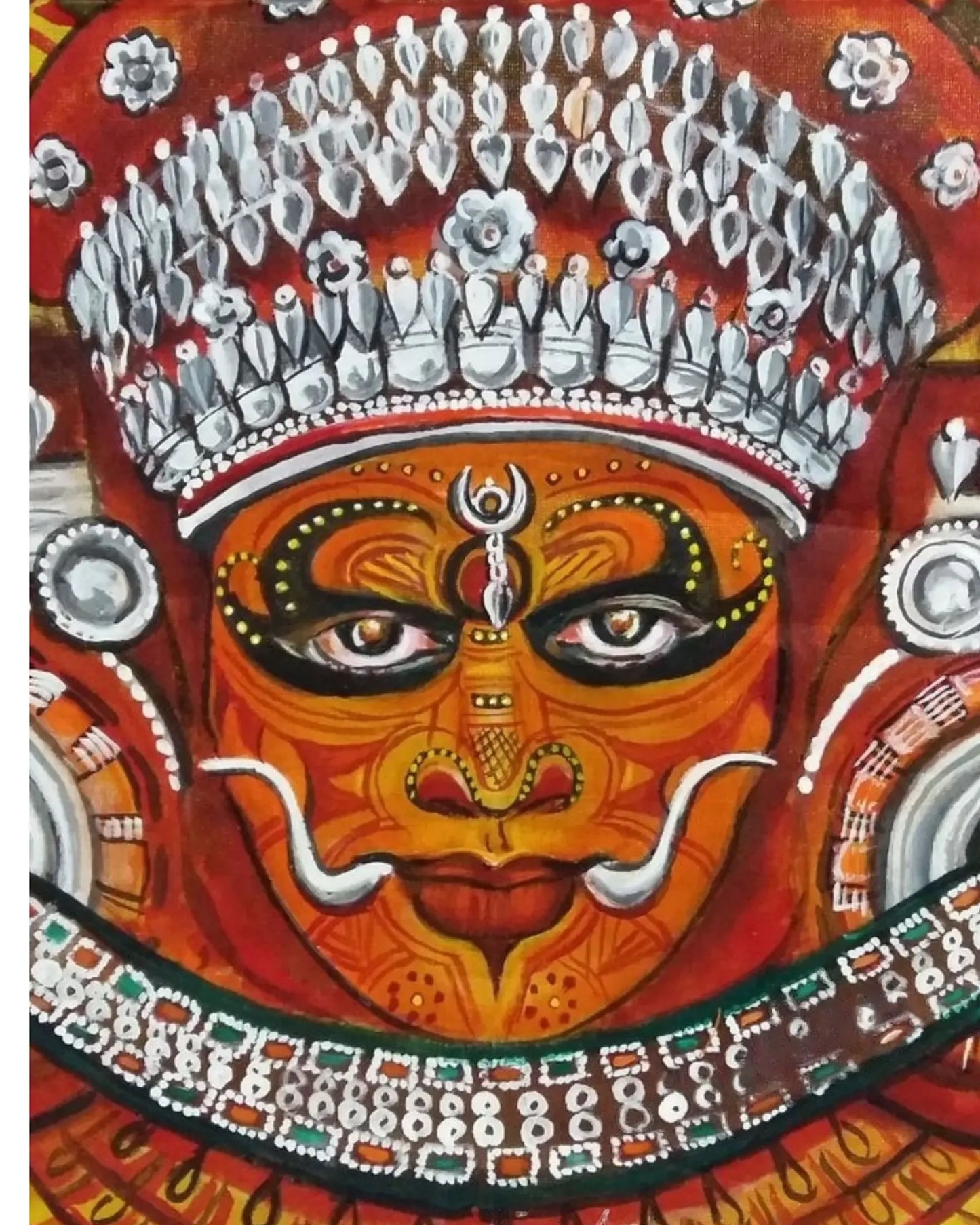 THEYYAM DIY Acrylic Painting by Numbers Kit on Canvas… Tulip n Turtle