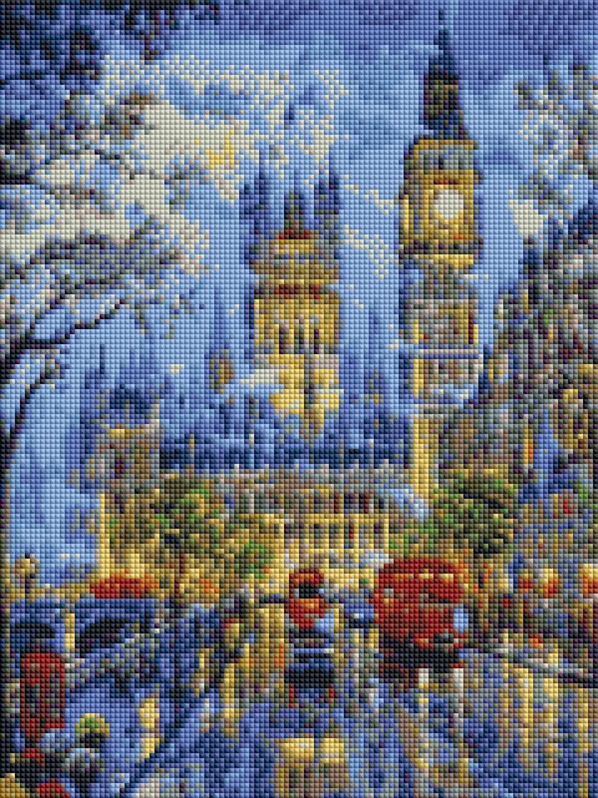 BIG BEN DIY 5D Diamond Painting by Numbers Kit on Canvas Full Drill Rhinestone Embroidery Cross Stitch Pictures … Tulip N Turtle