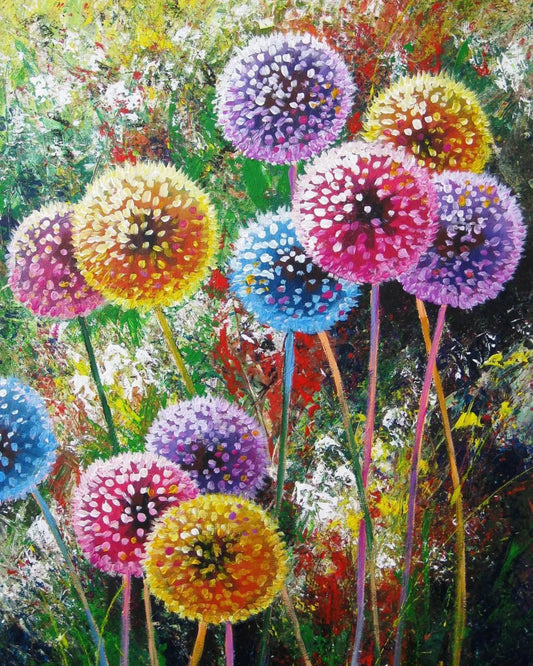 Wishes on Wings DIY Acrylic Painting by Numbers Kit on Canvas Deepan Enterprises