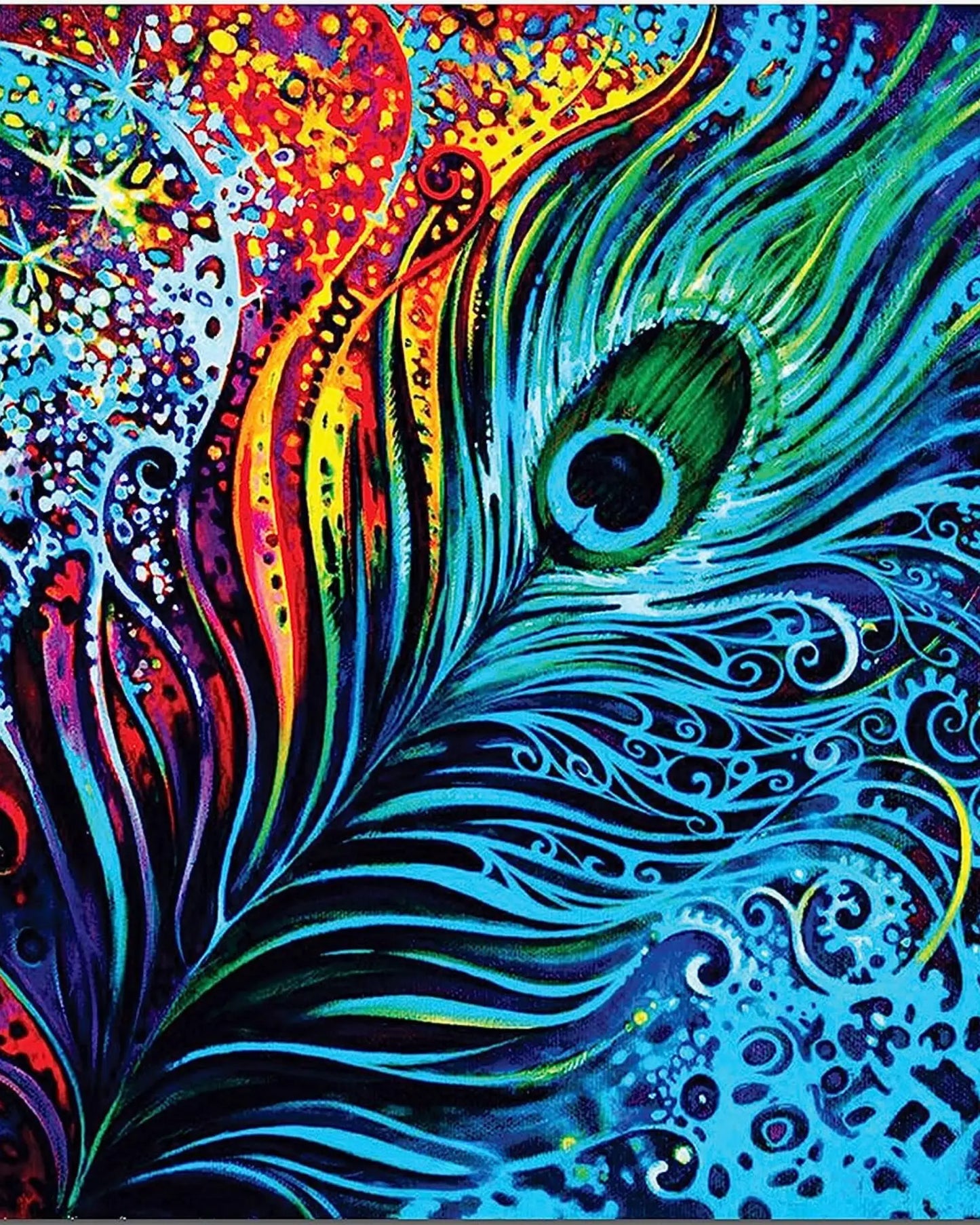 MORPANKHI DIY Acrylic Painting by Numbers Kit on Canvas… Tulip n Turtle