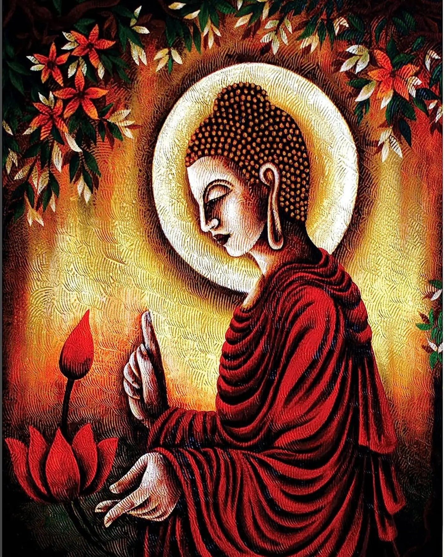 SIDDHARTH DIY Acrylic Painting by Numbers Kit on Canvas Deepan Enterprises