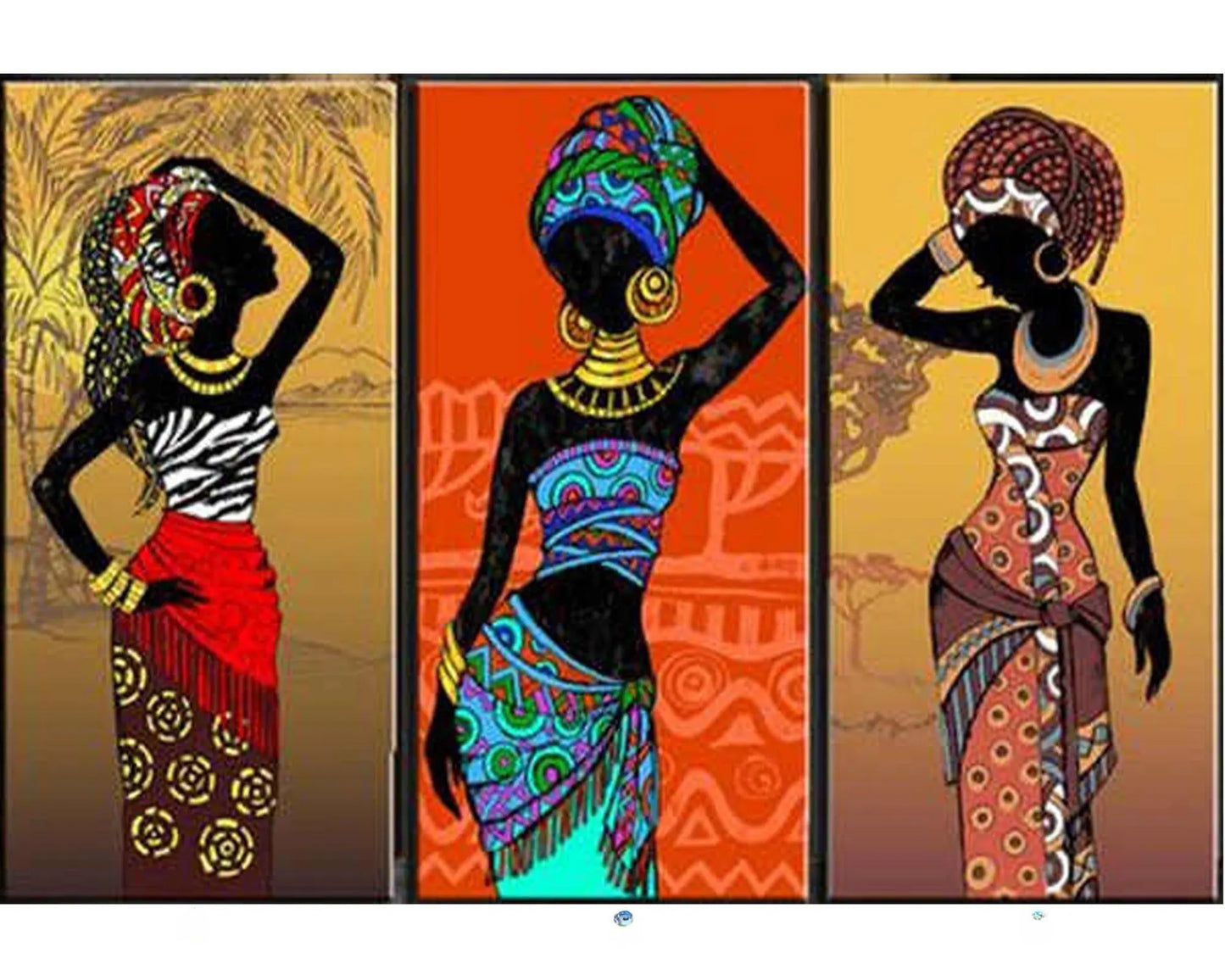 WALL DECO DIY Acrylic Painting by Numbers Kit on Canvas Deepan Enterprises