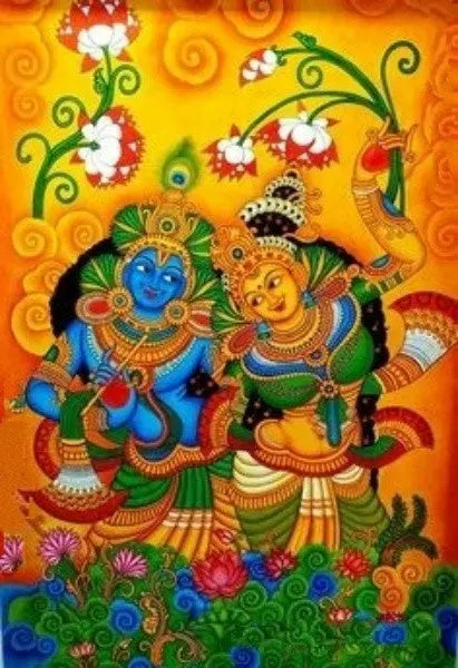 Mural 36 Color DIY Acrylic Painting by Numbers Kit on Canvas Deepan Enterprises