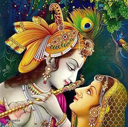 KR Grace DIY Acrylic Painting by Numbers Kit on Canvas Deepan Enterprises