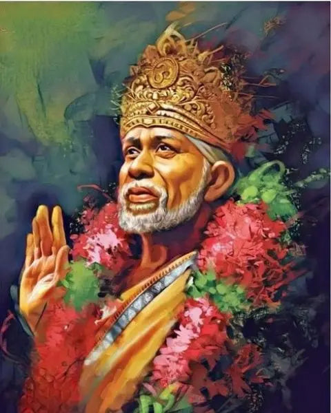 SRI SAI DIY Acrylic Painting by Numbers Kit on Canvas Deepan Enterprises