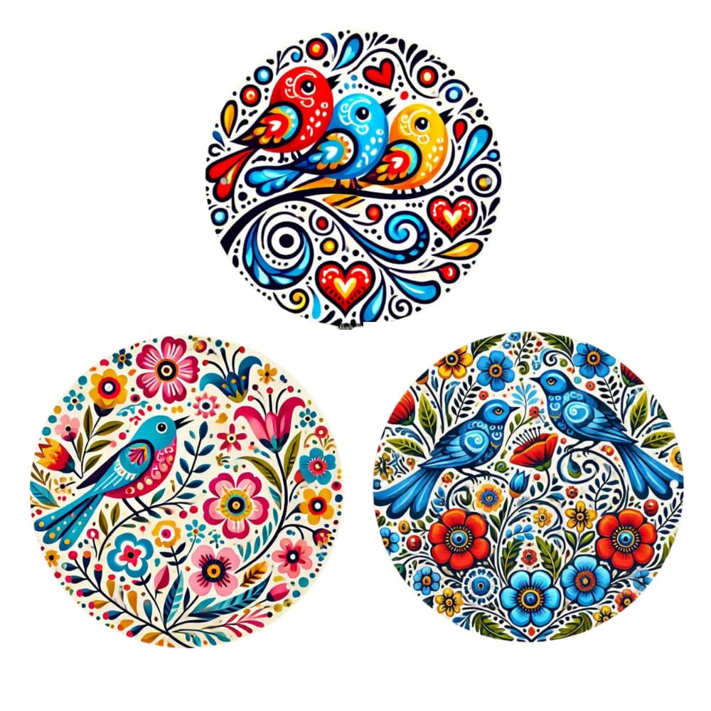 Mini-PBNs-Triptychs TULIP N TURTLE