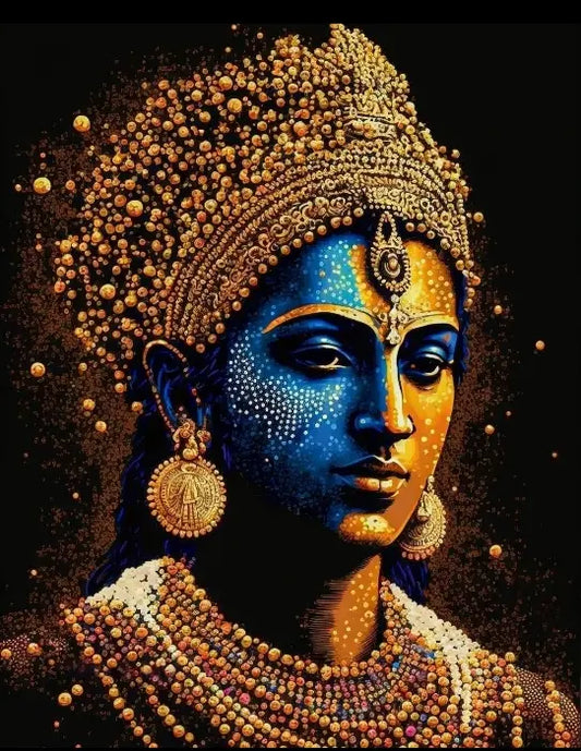 RAM DIY Acrylic Painting by Numbers Kit on Canvas Deepan Enterprises