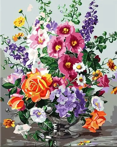 Bookey a DIY Acrylic Painting by Numbers Kit on Canvas Deepan Enterprises