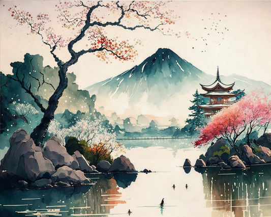 Pre Order 01 DIY Acrylic Painting by Numbers Kit on Canvas 40 50 cm 24 colours Deepan Enterprises