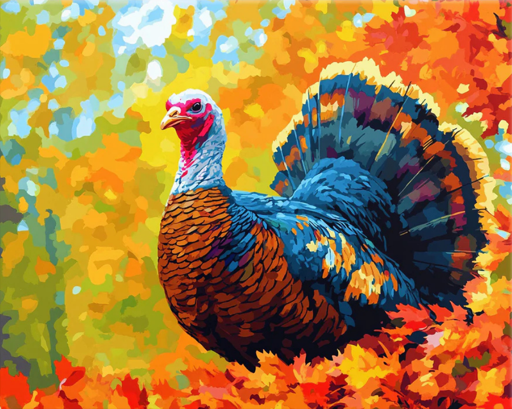 MI TWO DIY Acrylic Painting by Numbers Kit on Canvas. Deepan Enterprises