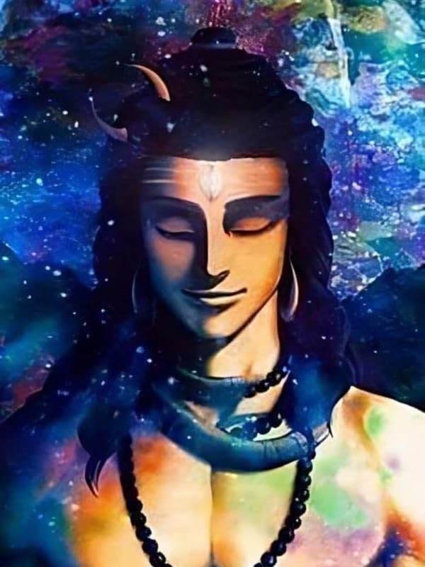 Lord Shiva DIY 5D Diamond Painting by Numbers Kit on Canvas Full Drill Rhinestone Embroidery Cross Stitch Pictures