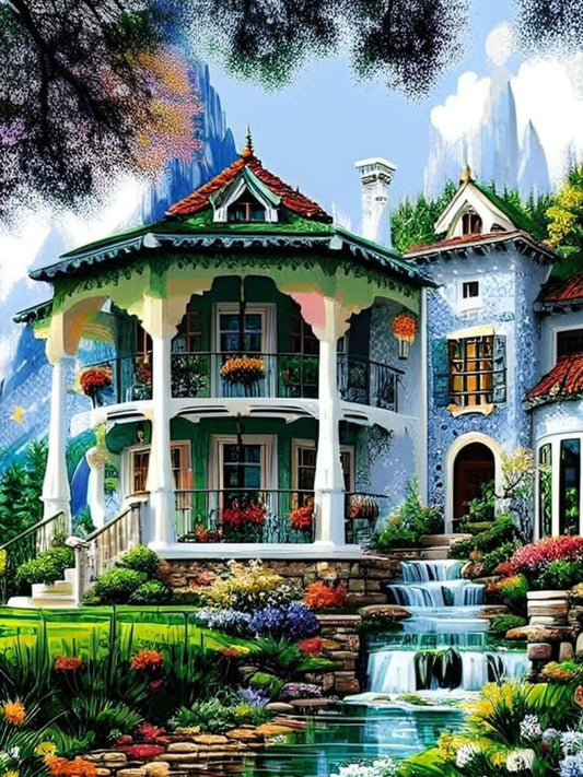 Picturesque DIY 5D Diamond Painting by Numbers Kit on Canvas Full Drill Rhinestone Embroidery Cross Stitch Pictures (Copy)