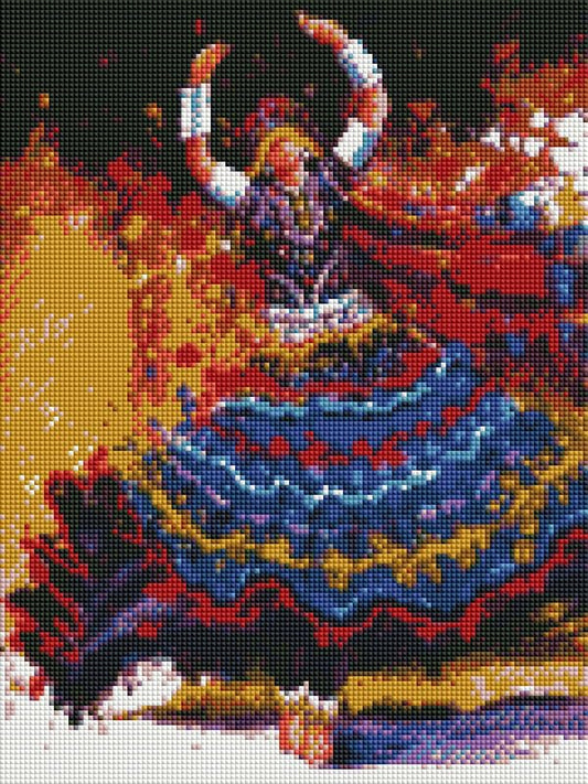 GHOOMER DIY 5D Diamond Painting by Numbers Kit  on Canvas  Full Drill Rhinestone Embroidery Cross Stitch Pictures …