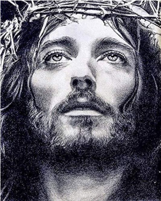 CHRIST DIY Acrylic Painting by Numbers Kit on Canvas…