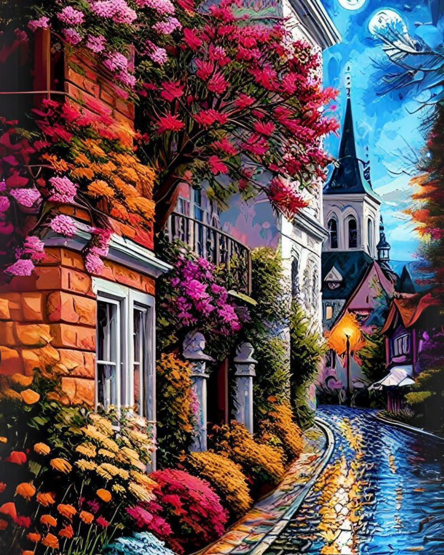 ENCHANTING PATH DIY Acrylic Painting by Numbers Kit on Canvas… (Copy)