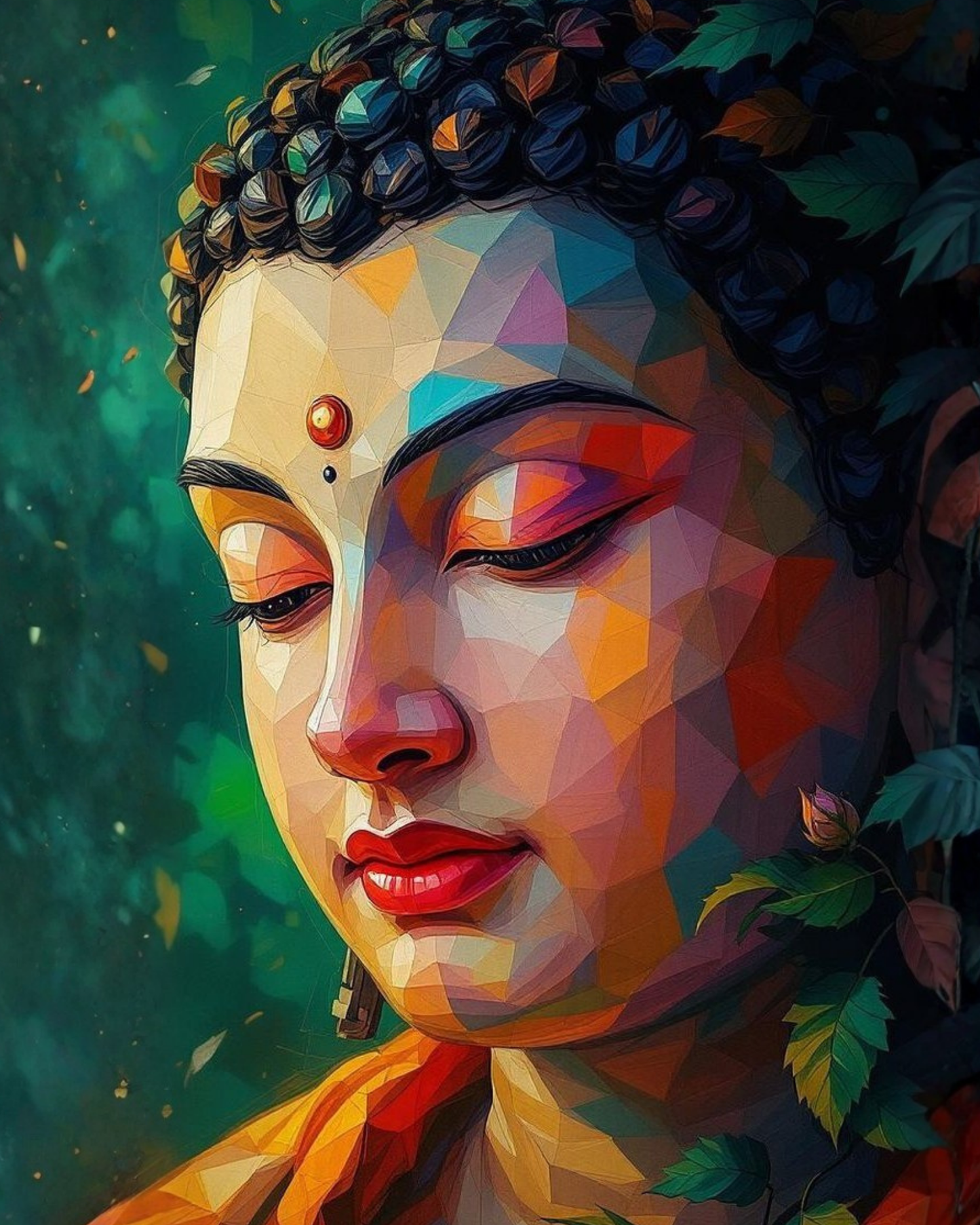 PEACE Acrylic Painting by Numbers Kit on Canvas. Deepan Enterprises