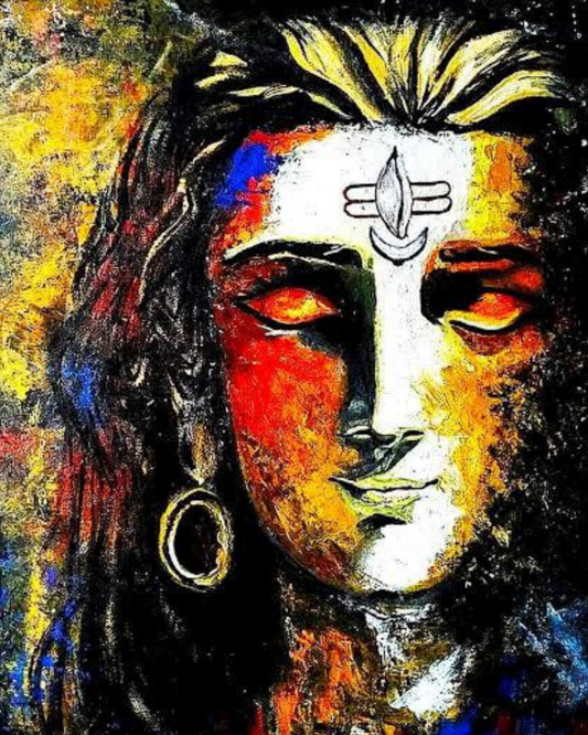 MAHAKAL DIY Acrylic Painting by Numbers Kit on Canvas…