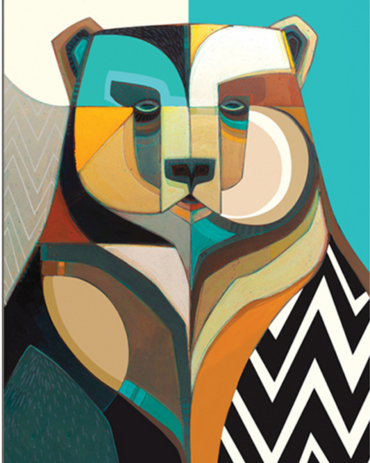 Panda DIY Acrylic Painting by Numbers Kit on Canvas - TULIP N TURTLE