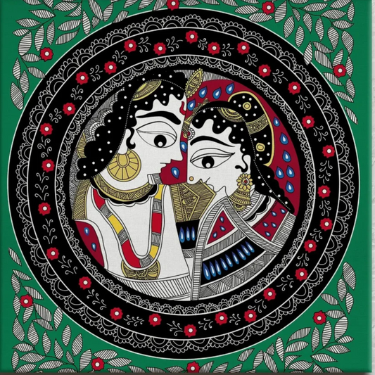 RADHE RADHE DIY Acrylic Painting by Numbers Kit on Canvas - TULIP N TURTLE