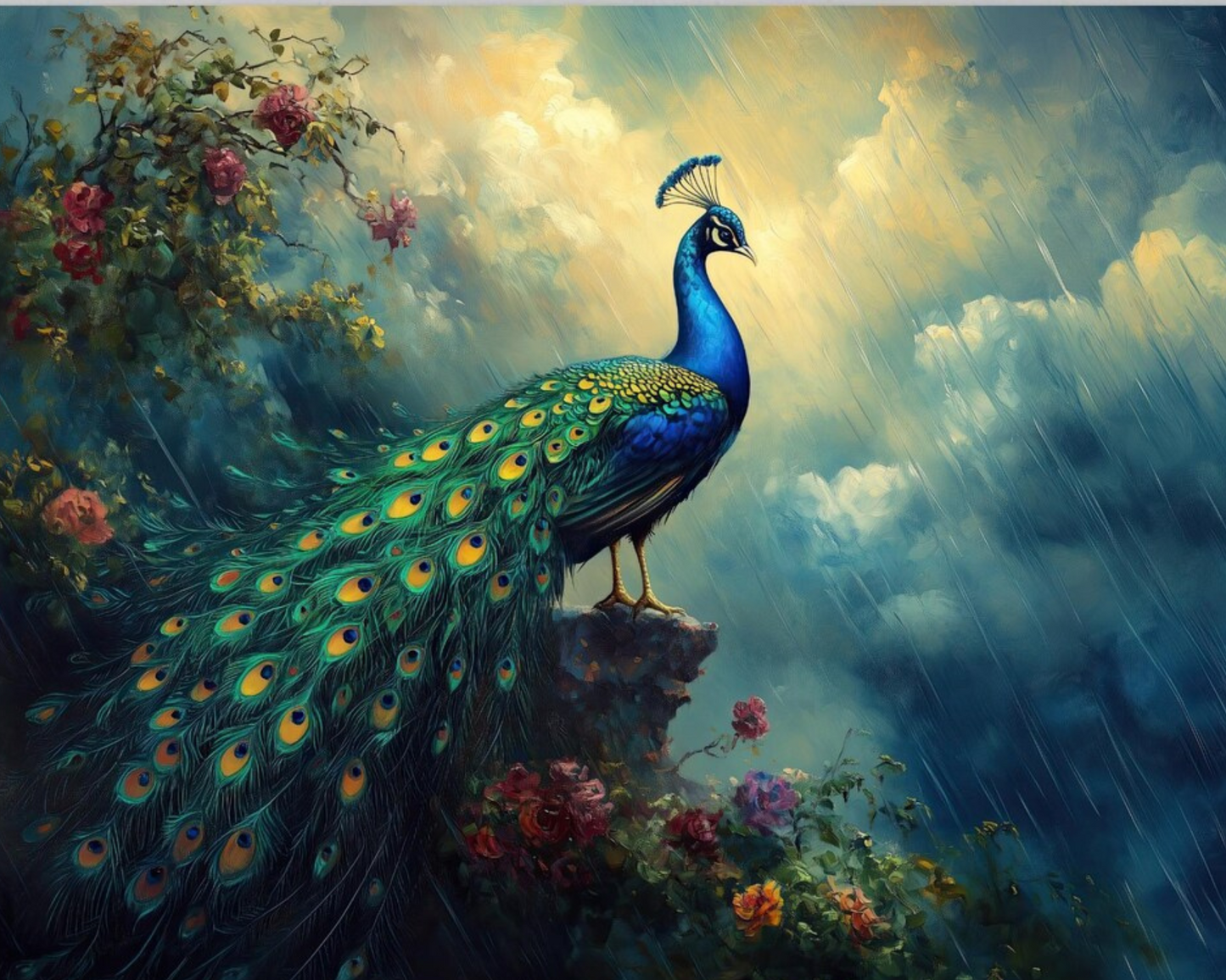 SAWAN DIY Acrylic Painting by Numbers Kit on Canvas - TULIP N TURTLE