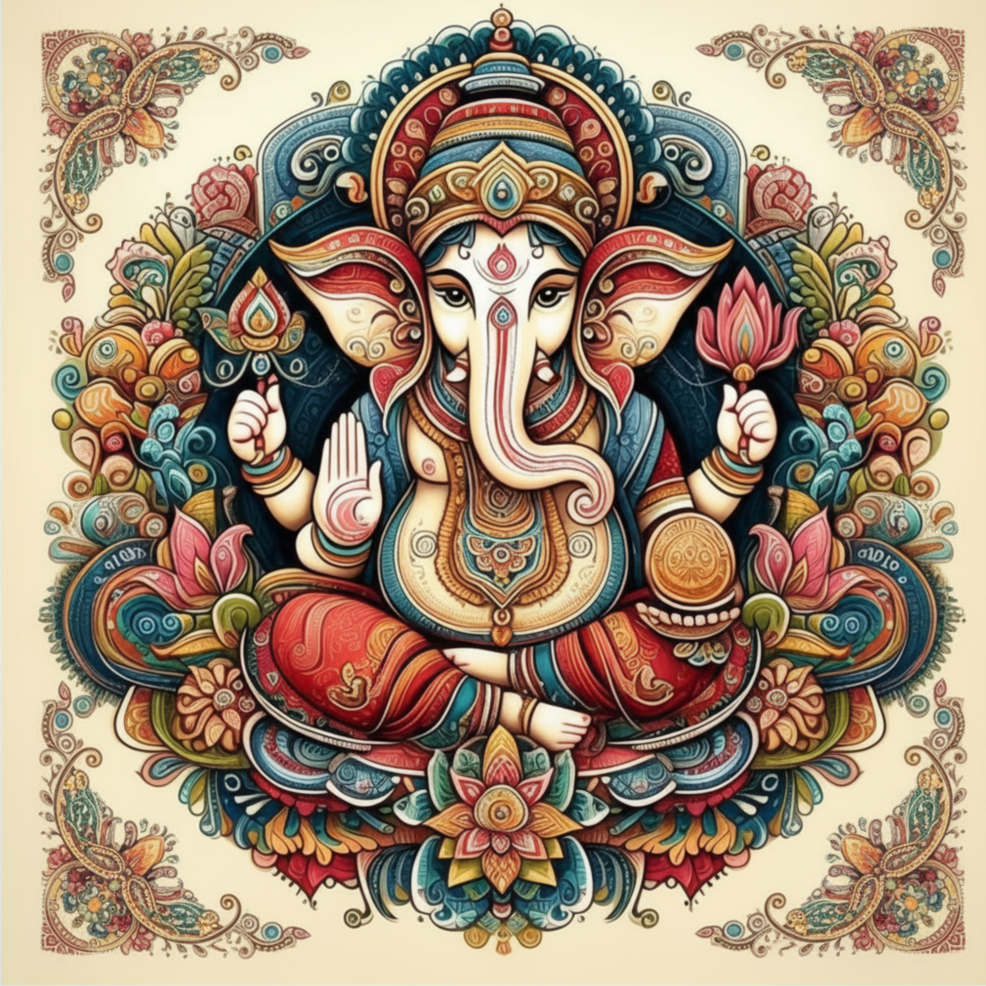 MANGALMURTY DIY 5D Round Diamond Painting by Numbers Kit  on Canvas Full Drill Rhinestone Embroidery Tulip N Turtle