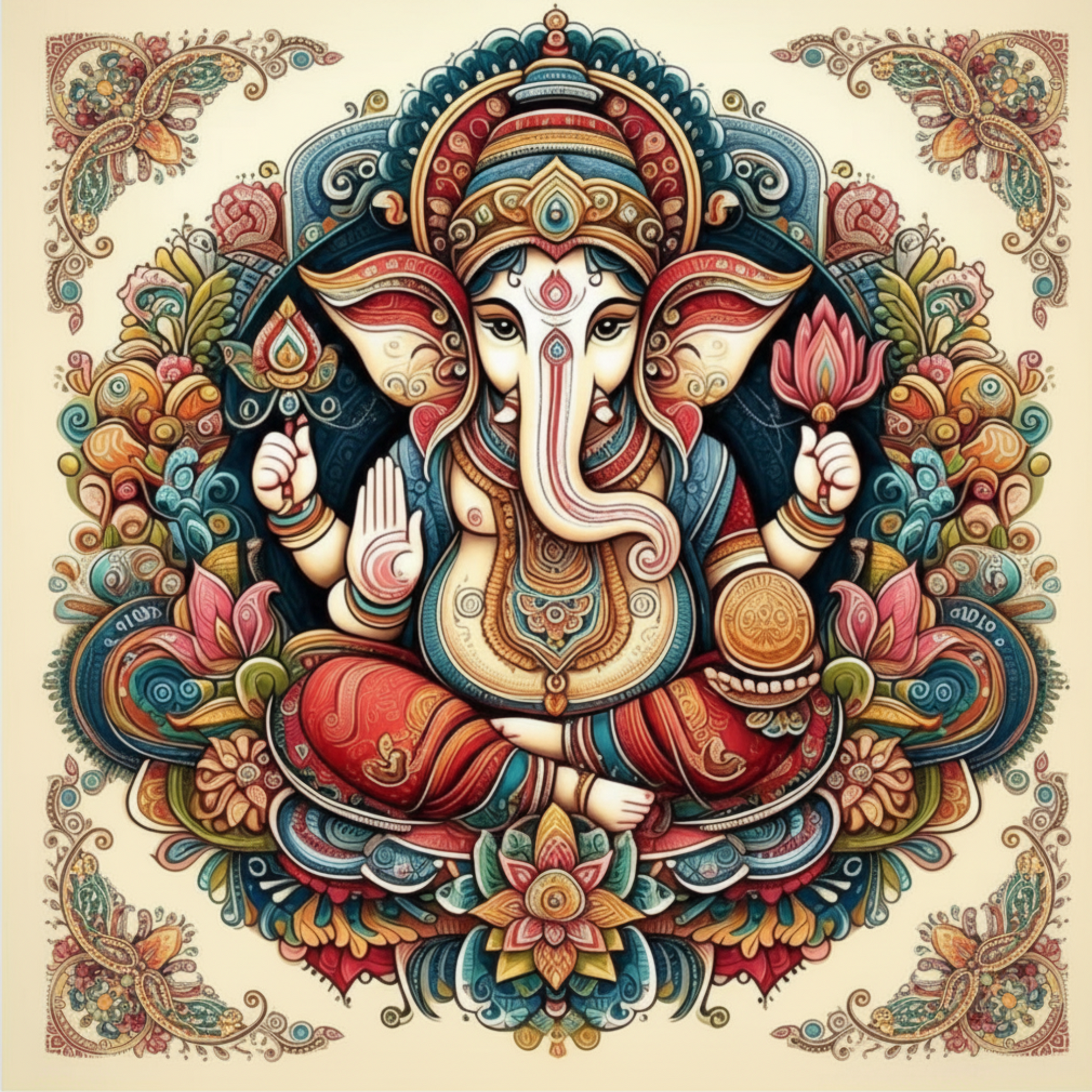 MANGALMURTY DIY 5D Round Diamond Painting by Numbers Kit  on Canvas Full Drill Rhinestone Embroidery Tulip N Turtle