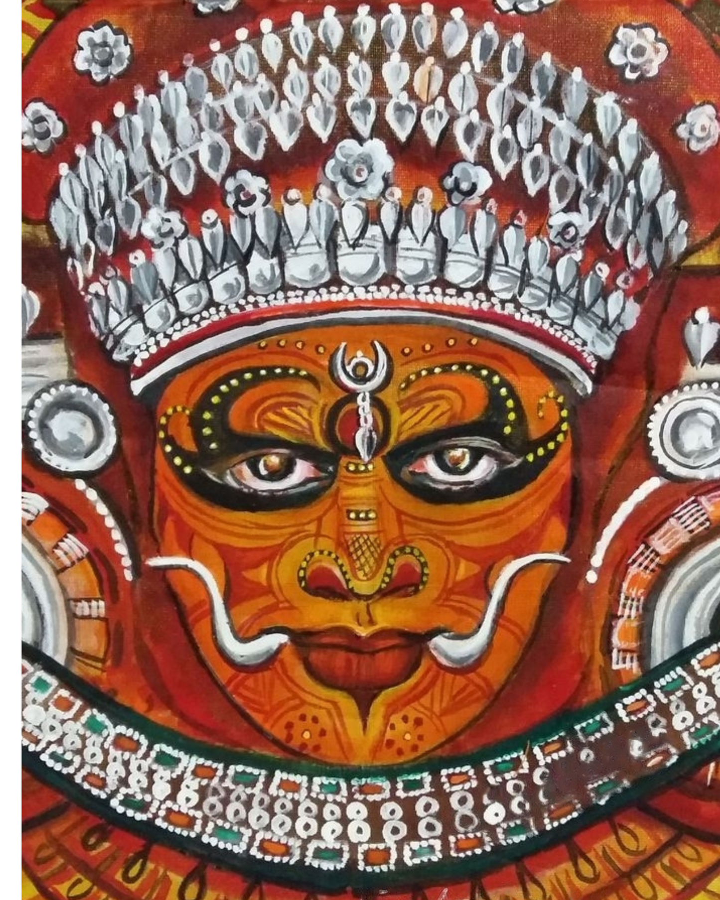 THEYYAM DIY Acrylic Painting by Numbers Kit on Canvas…