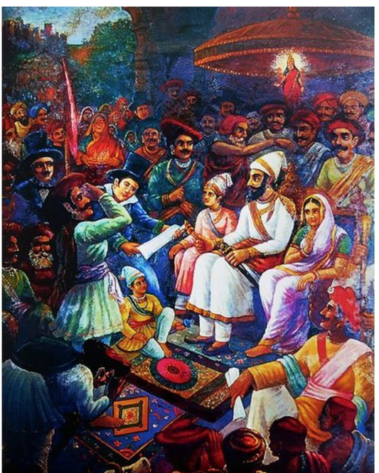 RAJYABHISHEK DIY Acrylic Painting by Numbers Kit on Canvas